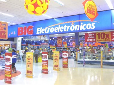 Hipermercado BIG Setor eletro-eletrônicos